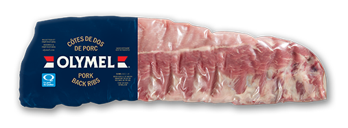 Côtes de dos de porc