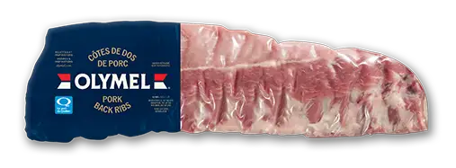 Côtes de dos de porc