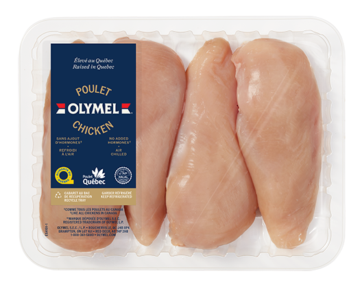 poitrine de poulet desossees