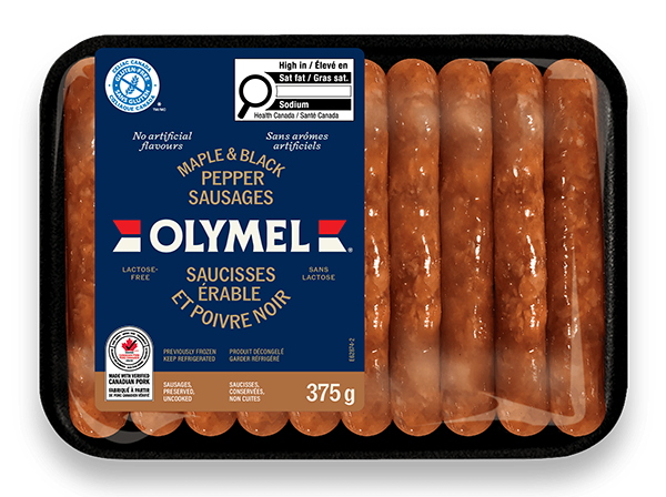 Saucisses Dejeuner Erable Poivre