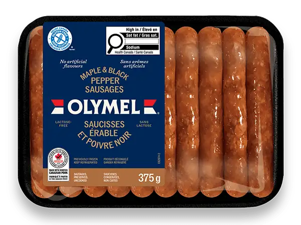 Saucisses Dejeuner Erable Poivre