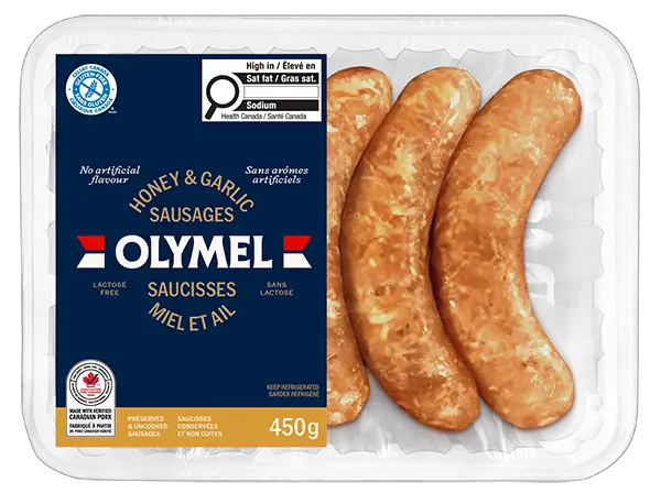 Saucisses Miel Ail