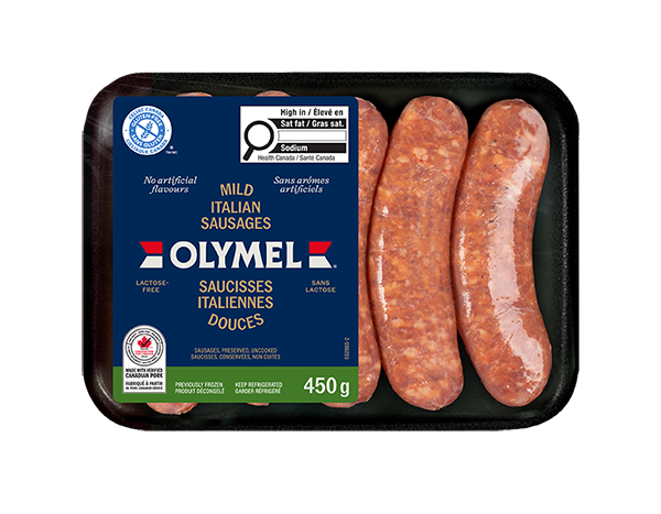 Saucisses italiennes douces