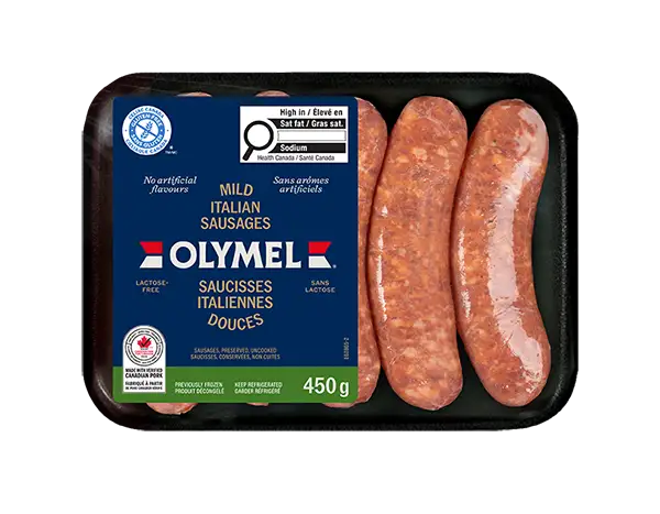 Saucisses italiennes douces