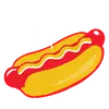 Icône hotdog steamé JQDS