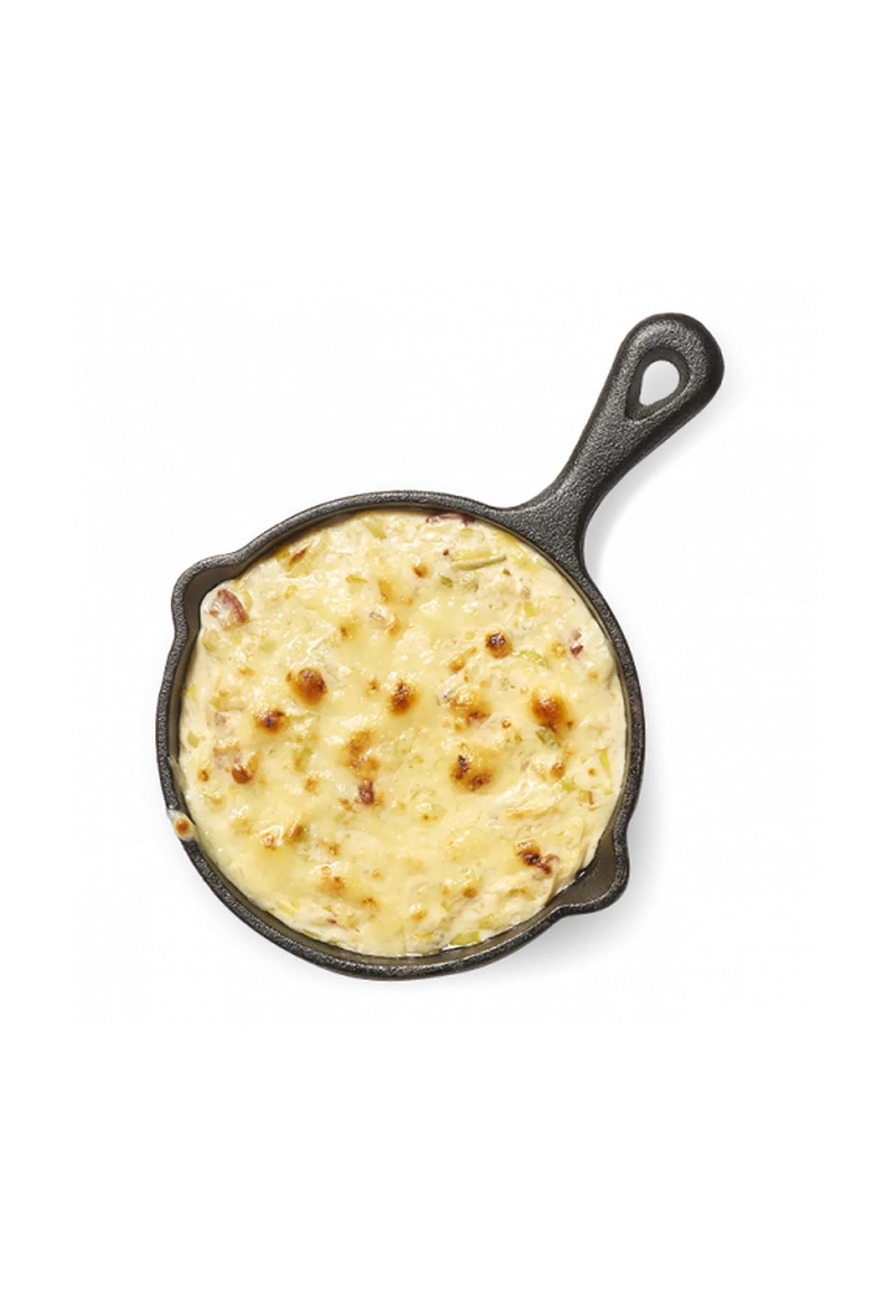 Trempette chaude poireau cheddar