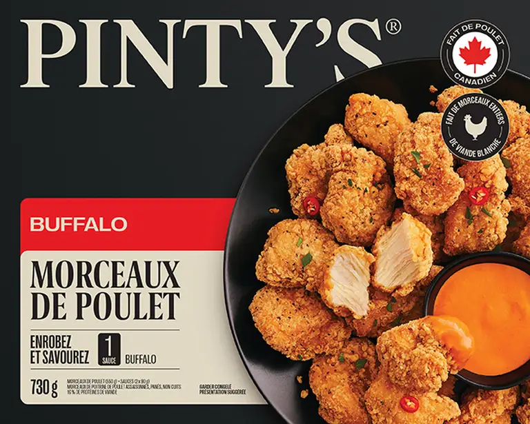Morceaux de poulet buffalo