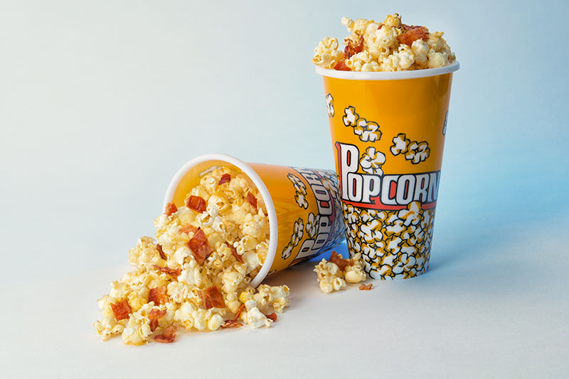 Popcorn bacon et érable