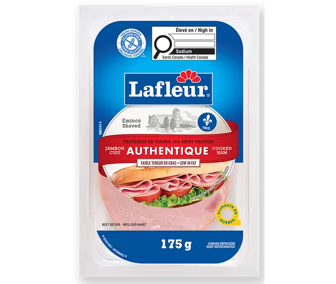 Jambon cuit émincé Lafleur