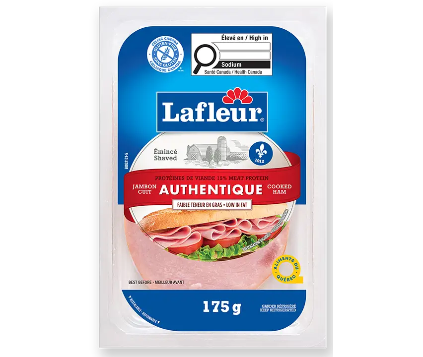 Jambon cuit émincé Lafleur