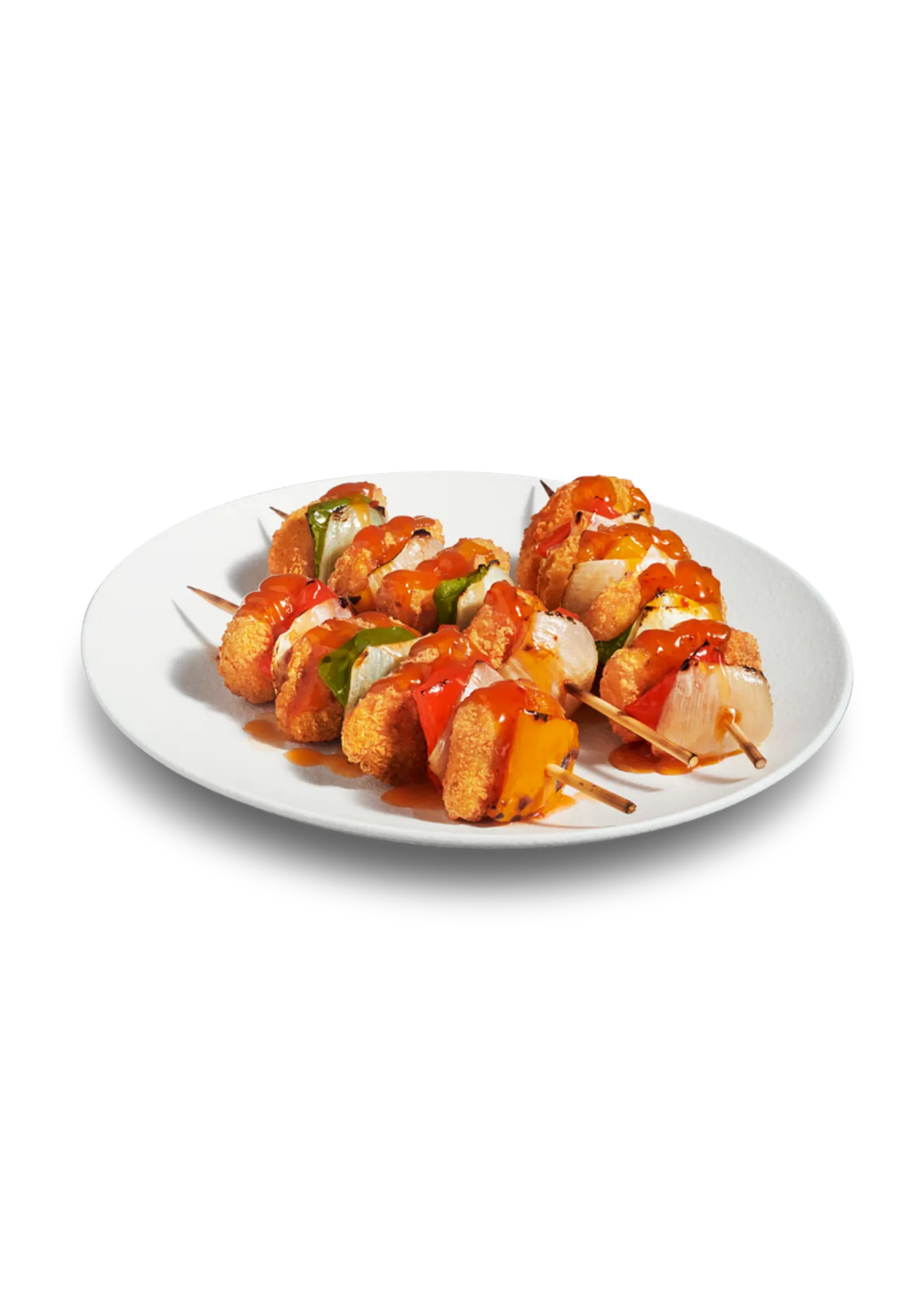 Brochettes de pépites de poulet Flamingo