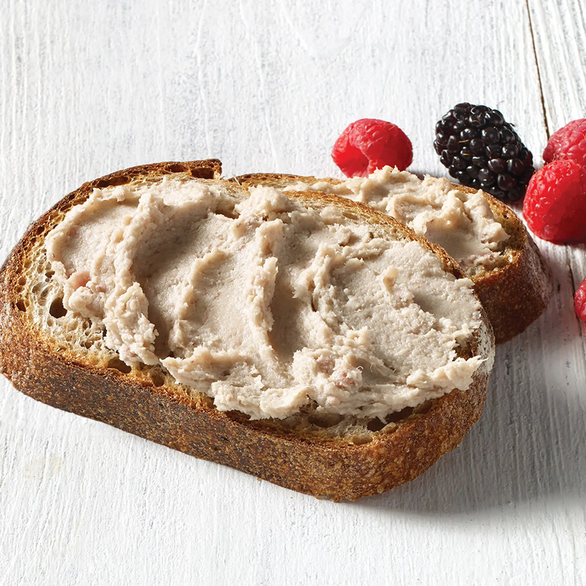 Toast avec Cretons à l'ancienne Lafleur