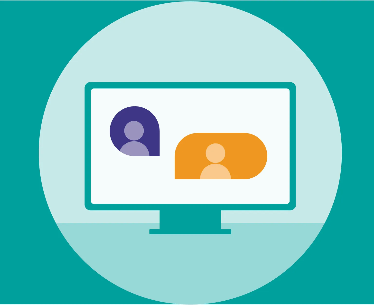 Image d’un écran d’ordinateur montrant des personnes participant à un webinaire.